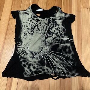 Leopard top